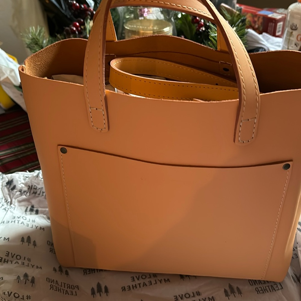 Mamey color Portland Leather Medium Crossbody